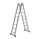 Escada Articulada 4x4 16 Degraus em Alumínio 4,23m Botafogo - Imagem 2