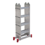 Escada Articulada 4x4 16 Degraus em Alumínio 4,23m Botafogo - Imagem 3