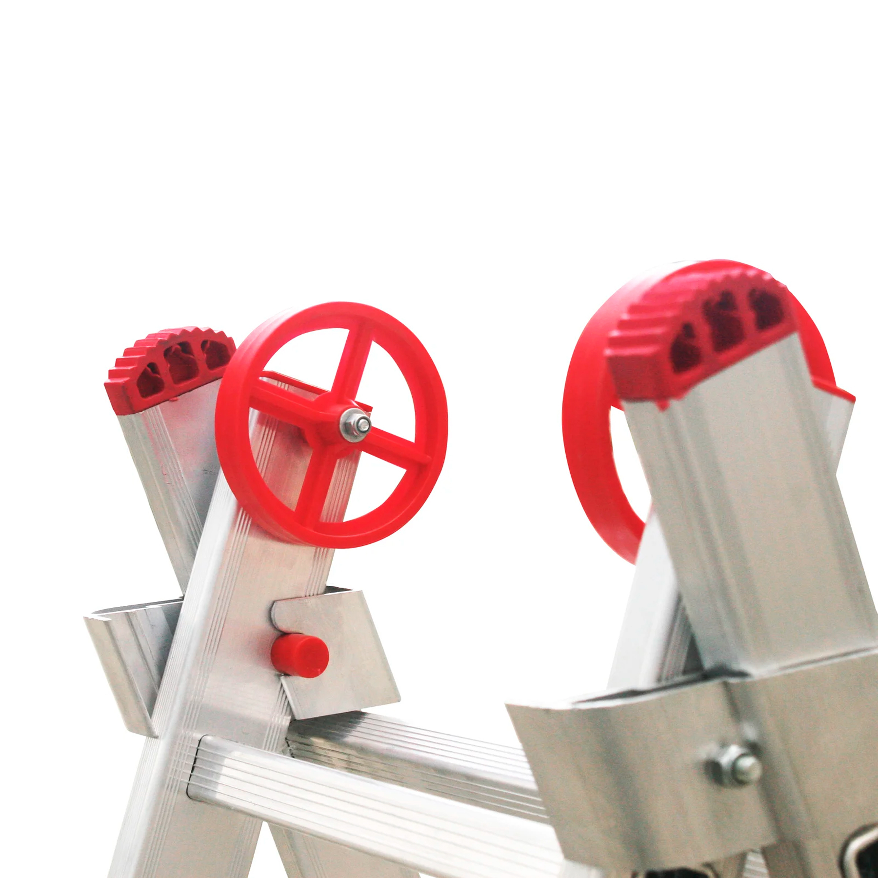 Escada Extensível 15x2 30 Degraus em Alumínio 7,66m Botafogo - Imagem 4