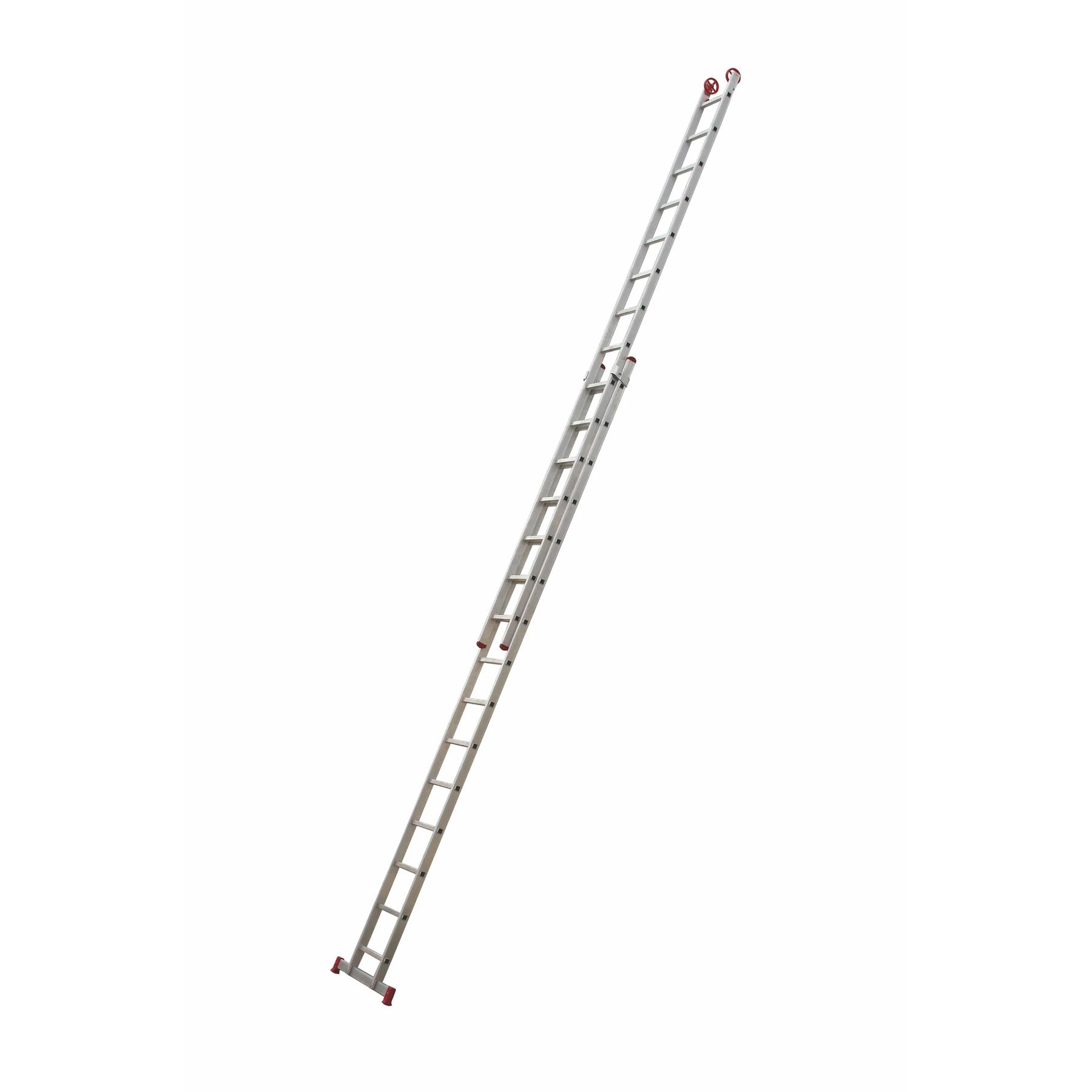 Escada Extensível 15x2 30 Degraus em Alumínio 7,66m Botafogo - Imagem 2