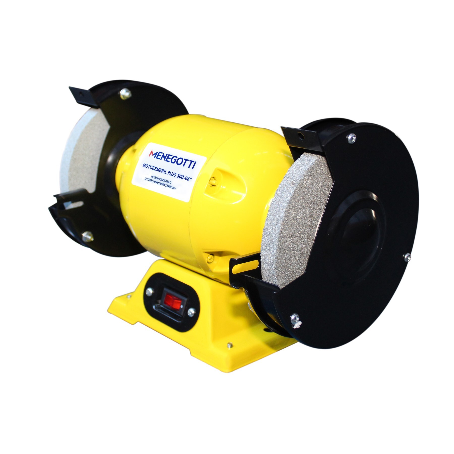 Moto Esmeril Plus 300-6 300W Bivolt Menegotti - Imagem 2