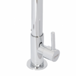 Torneira de Pia para Cozinha Bica Alta Flexível Cromada Milão Gourmet Civitt - Imagem 3