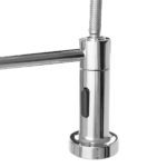 Torneira Monocomando Gourmet de Pia para Cozinha com Bica Alta Flexível Cromada Maia Luvia - Imagem 2