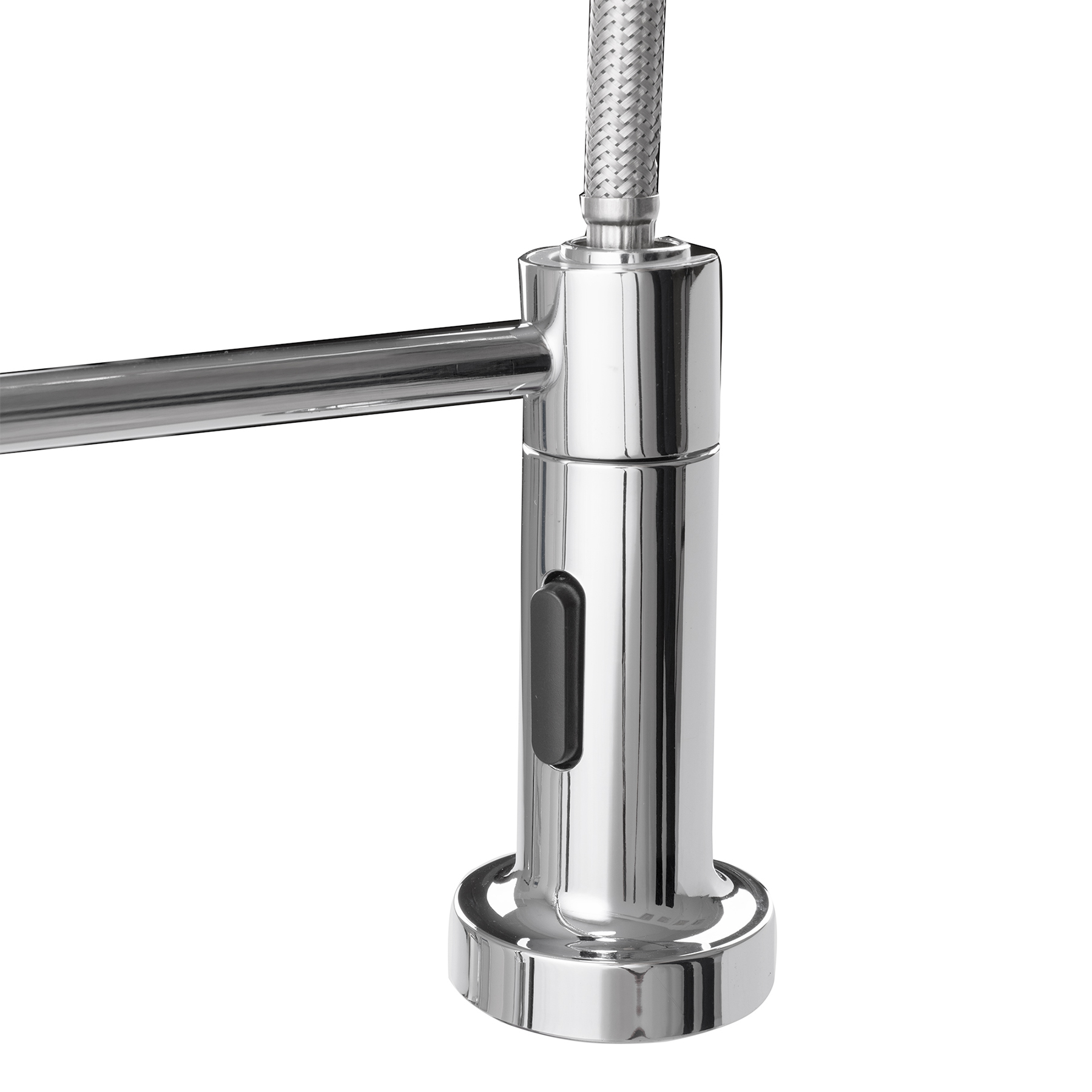 Torneira Monocomando Gourmet de Pia para Cozinha com Bica Alta Flexível Cromada Maia Luvia - Imagem 2